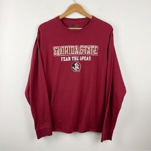Vintage FSU Florida State Seminoles Oversized Long Sleeve Shirt